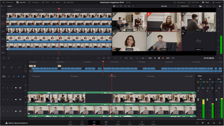 DaVinci Resolve 21 AI功能